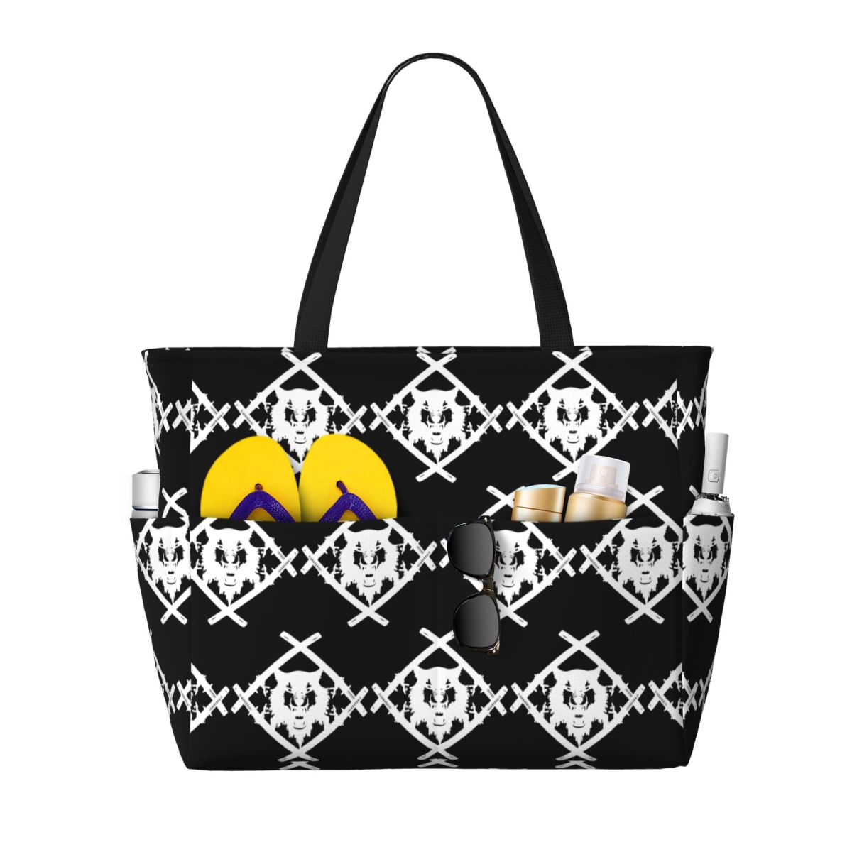 Yoga Fitness Merch - Xavier Wulf Merch Borsa tote da