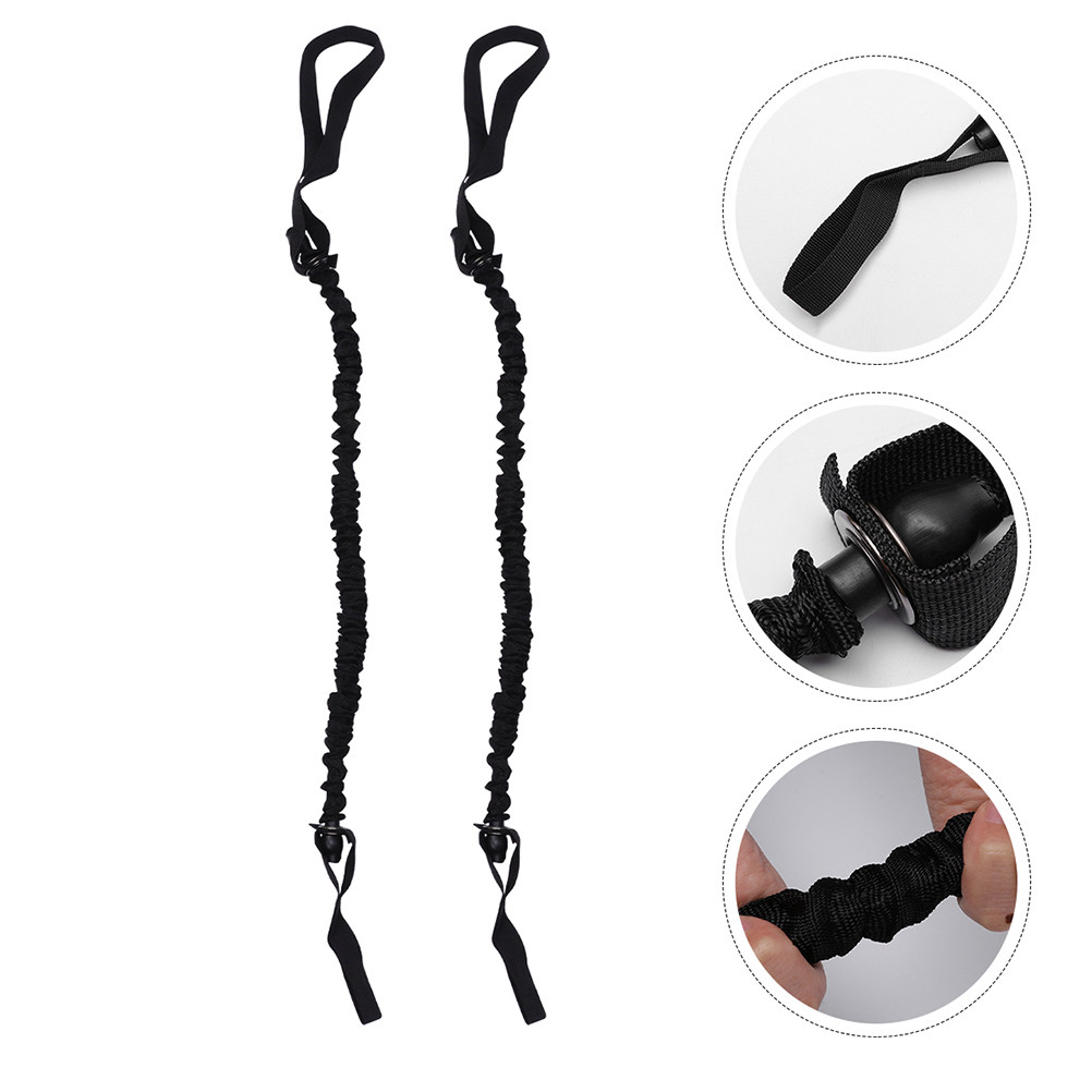 Ab Wheel Roller - 4 Pezzi di Corde Elastiche per