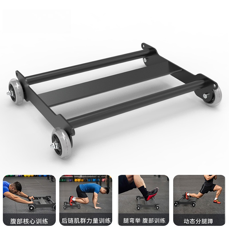 Ab Wheel Roller - Ruota per Allenamento Addominale con Disco,