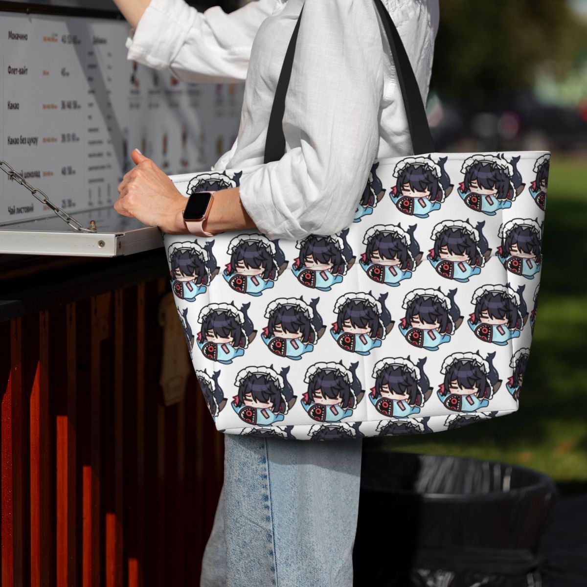Yoga Fitness Zone - Borsa da Spiaggia Originale Zenless Zone