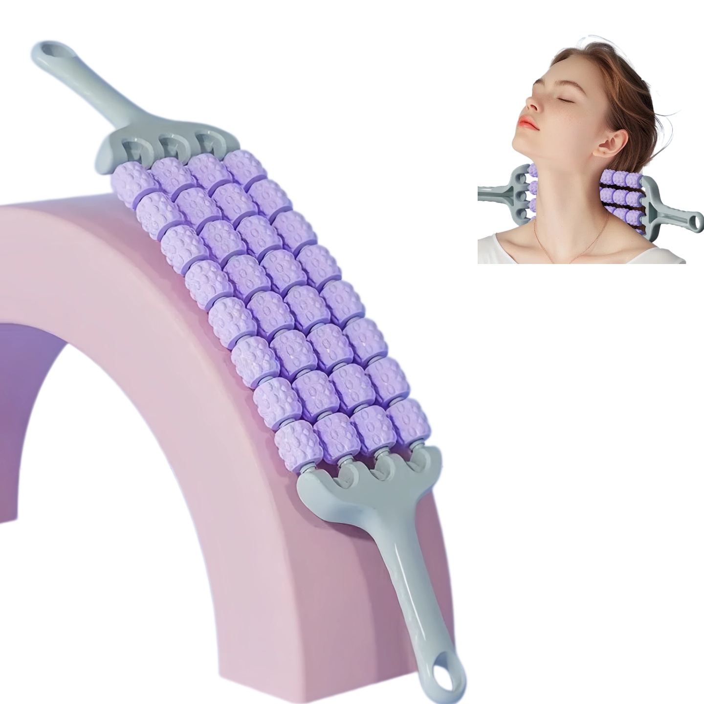 Yoga Fitness Body - Massaggiatore Yoga per Corpo e Schiena,