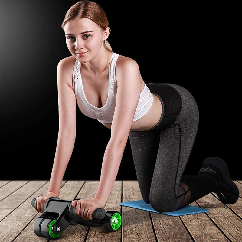 Ab Wheel Roller - Ruota pieghevole per addominali per allenamento