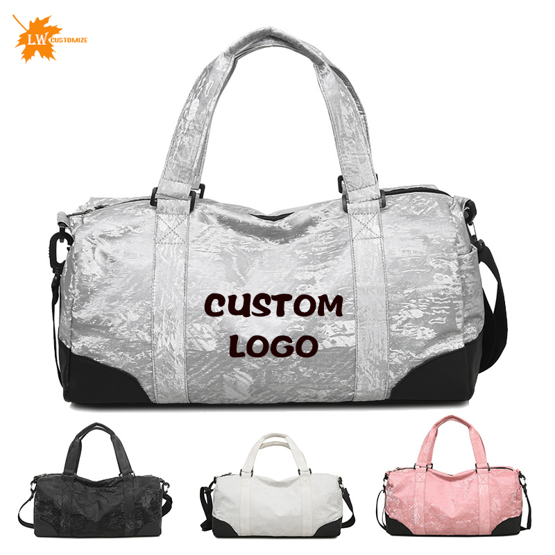Yoga Fitness Name - Borsa da viaggio personalizzata con logo