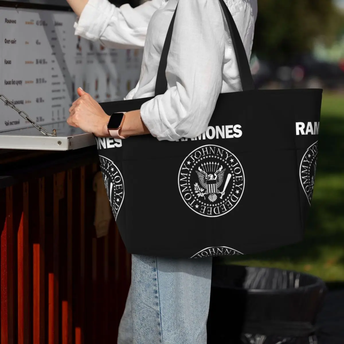 Yoga Fitness Merch - Borsa tote da spiaggia The Ramone