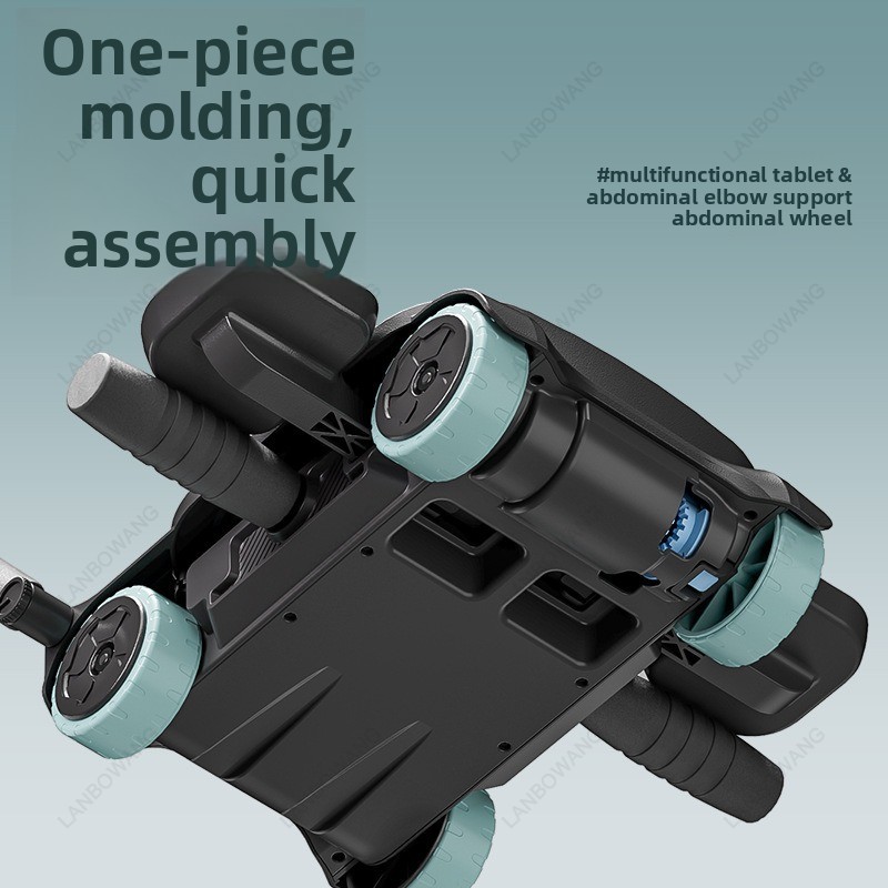 Nuovo rullo addominale a 4 ruo - Ab Wheel Roller recensione e prezzo