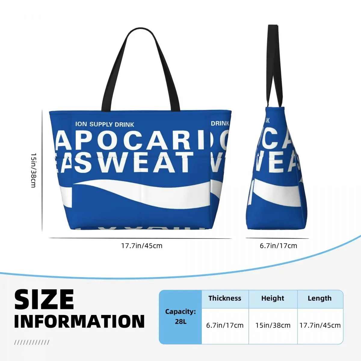 Borsa tote da spiaggia Pocari  - Yoga Fitness Merch recensione e prezzo
