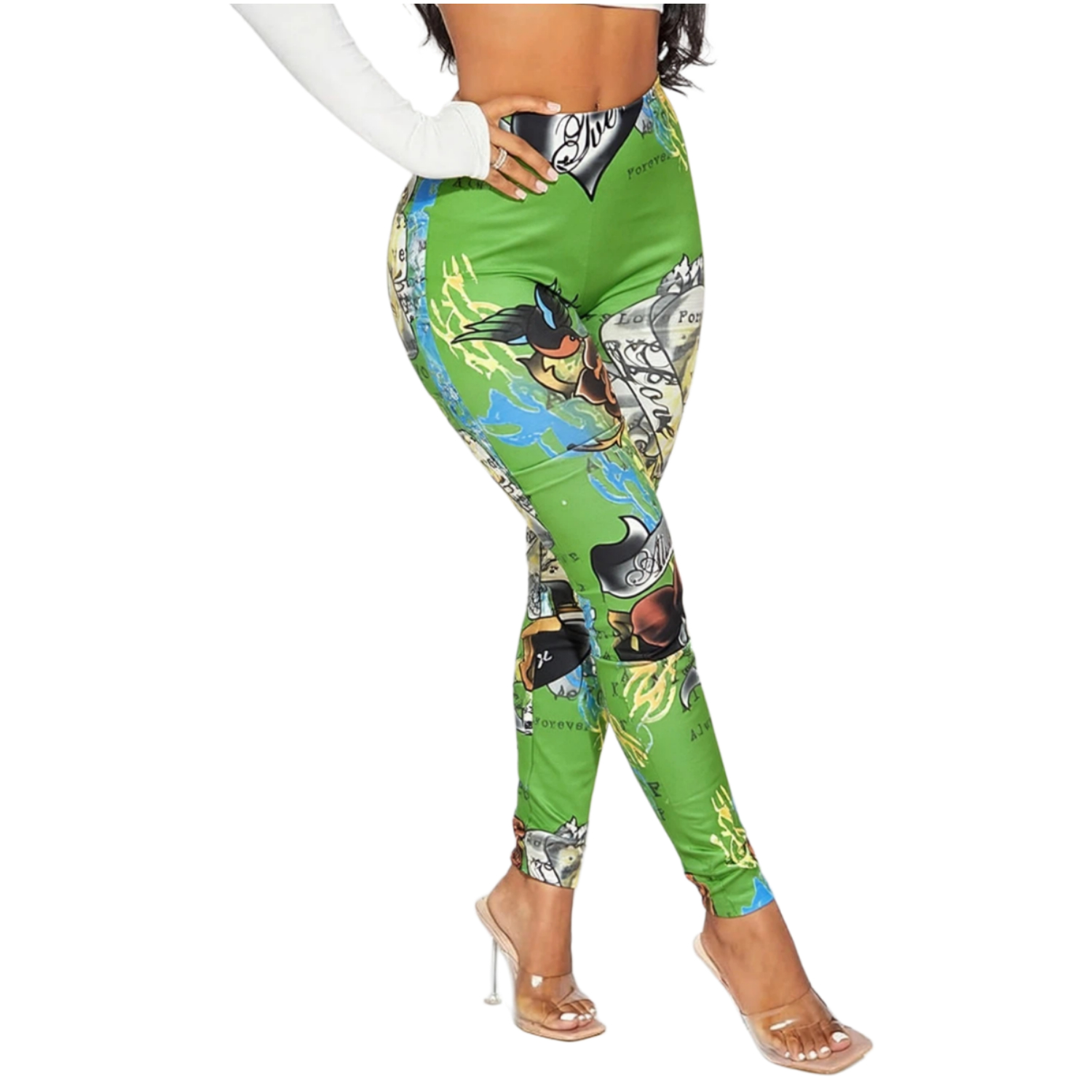 Leggings Stampati da Donna con - Yoga And Fitness recensione e prezzo