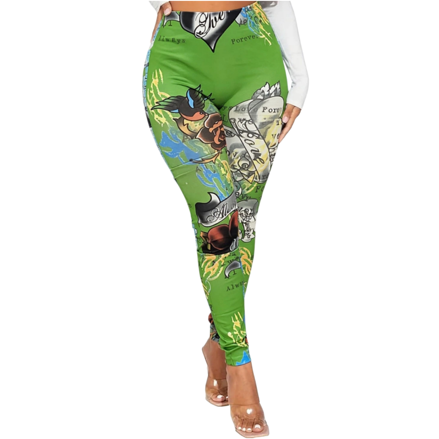 Leggings Stampati da Donna con - Yoga And Fitness recensione e prezzo