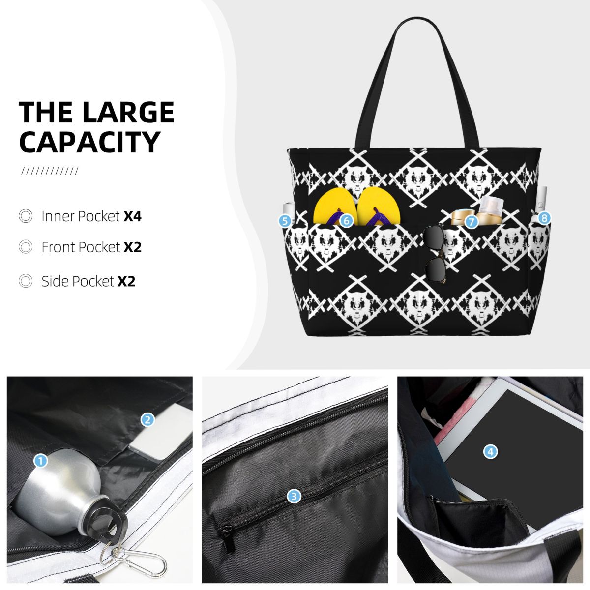 Xavier Wulf Merch Borsa tote d - Yoga Fitness Merch recensione e prezzo
