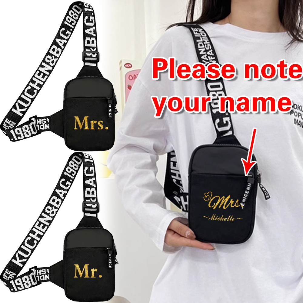 Borsa da petto personalizzata  - Yoga Fitness Name recensione e prezzo