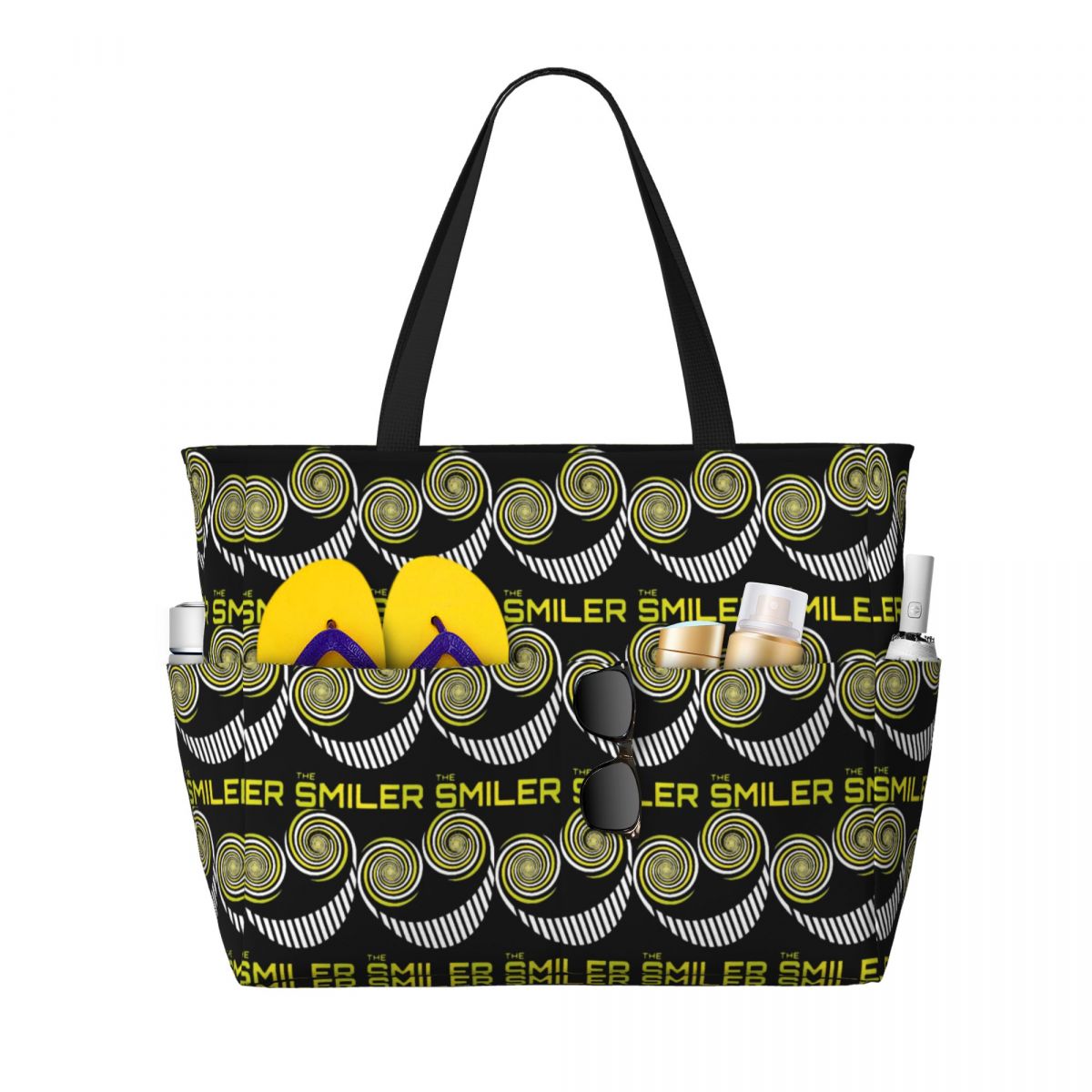 Borsa tote sportiva The Smiler - Yoga Fitness Merch recensione e prezzo