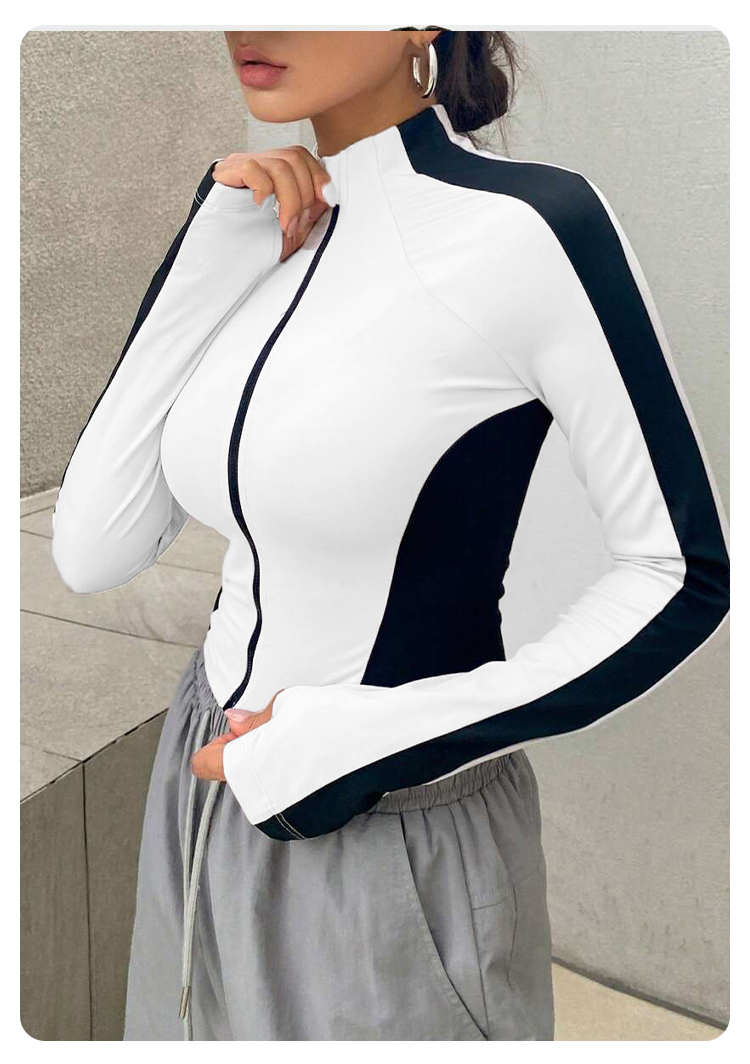 Giacca da Yoga con Collo Alto, - Yoga And Fitness recensione e prezzo
