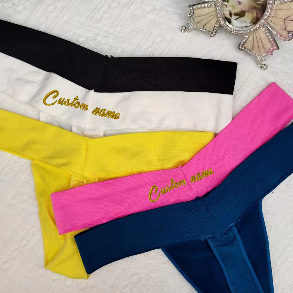 Perizoma personalizzato con no - Yoga Fitness Name recensione e prezzo