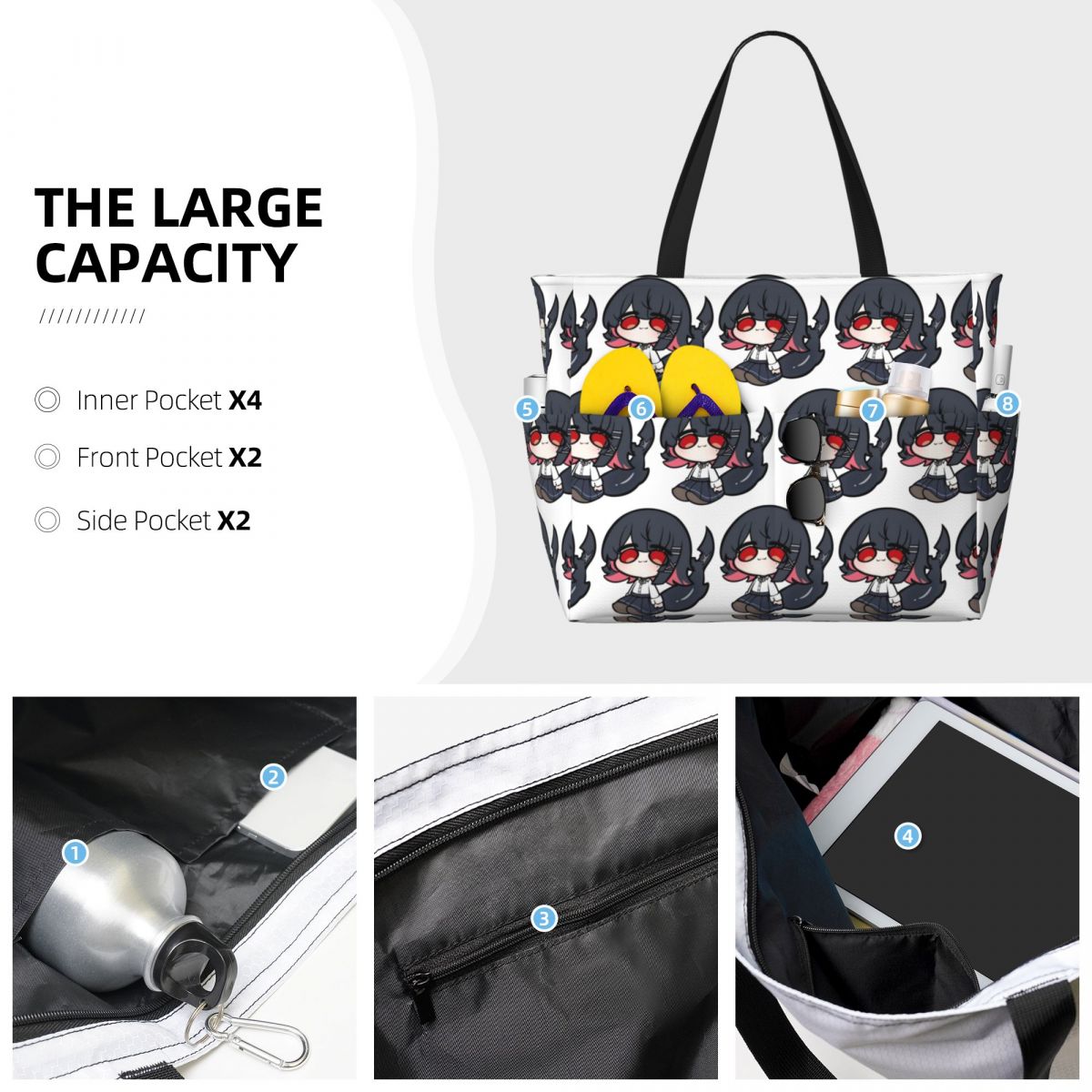 Borsa da Spiaggia Anime Zenles - Yoga Fitness Zone recensione e prezzo
