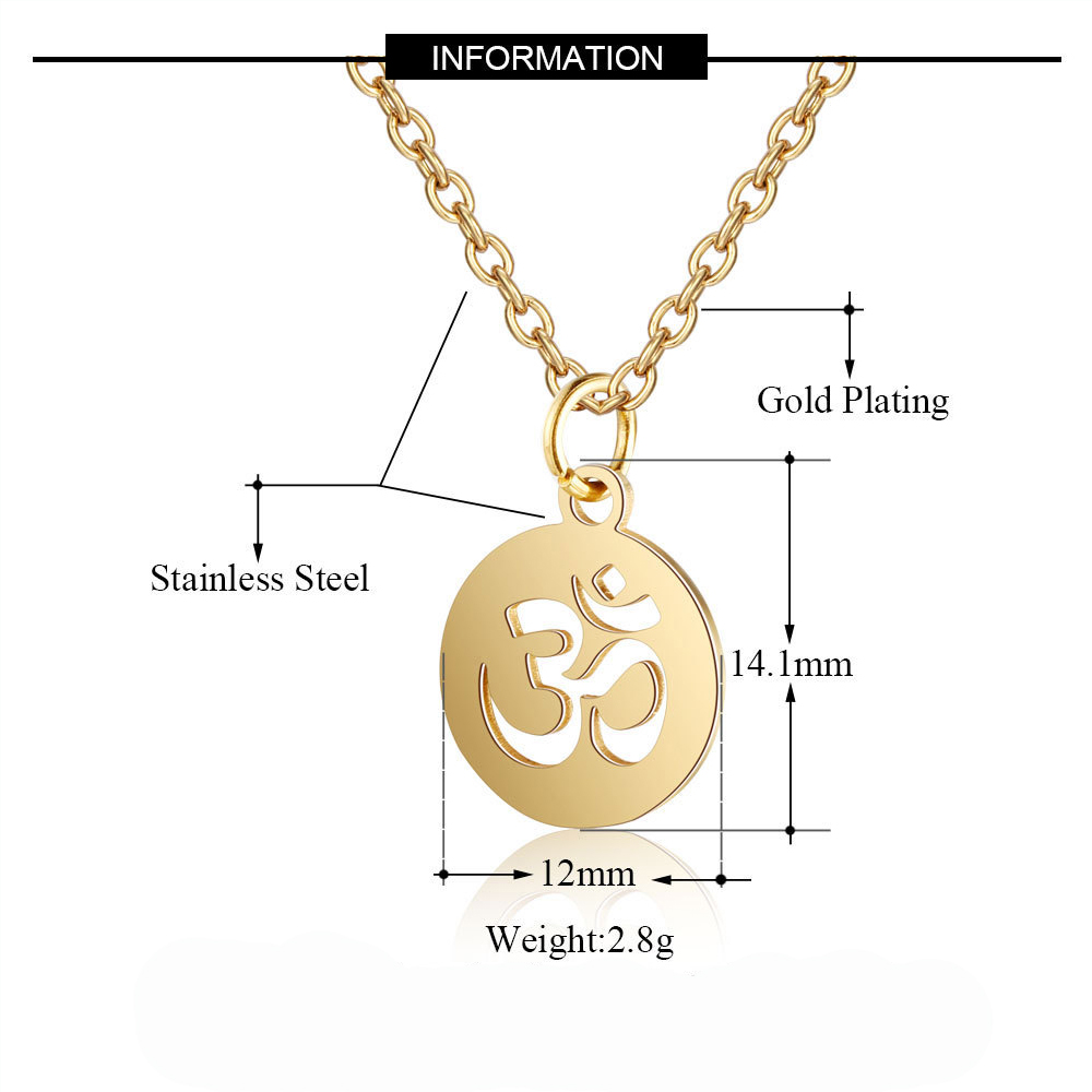 Piccolo ciondolo Yoga Color or - Yoga Fitness Zone recensione e prezzo