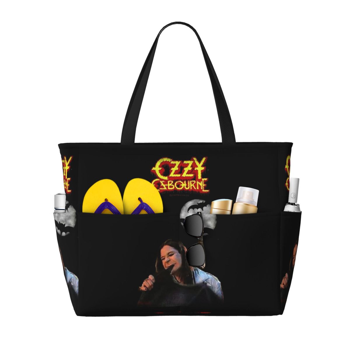 Ozzy Osbourne Merch Beach Tote - Yoga Fitness Merch recensione e prezzo