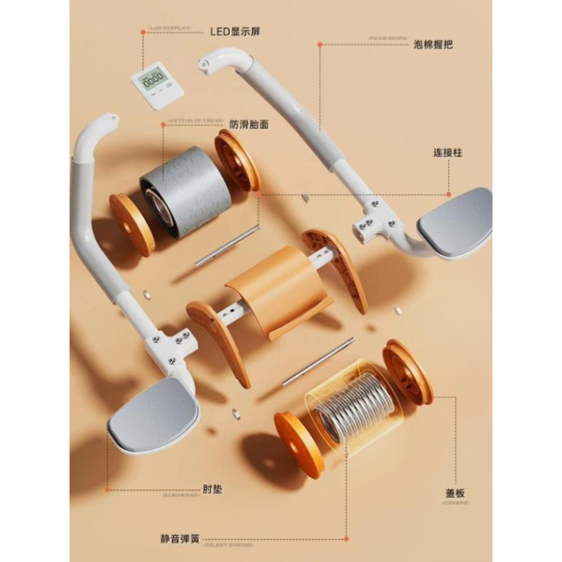 Nuovo Attrezzo Intelligente a  - Ab Wheel Roller recensione e prezzo