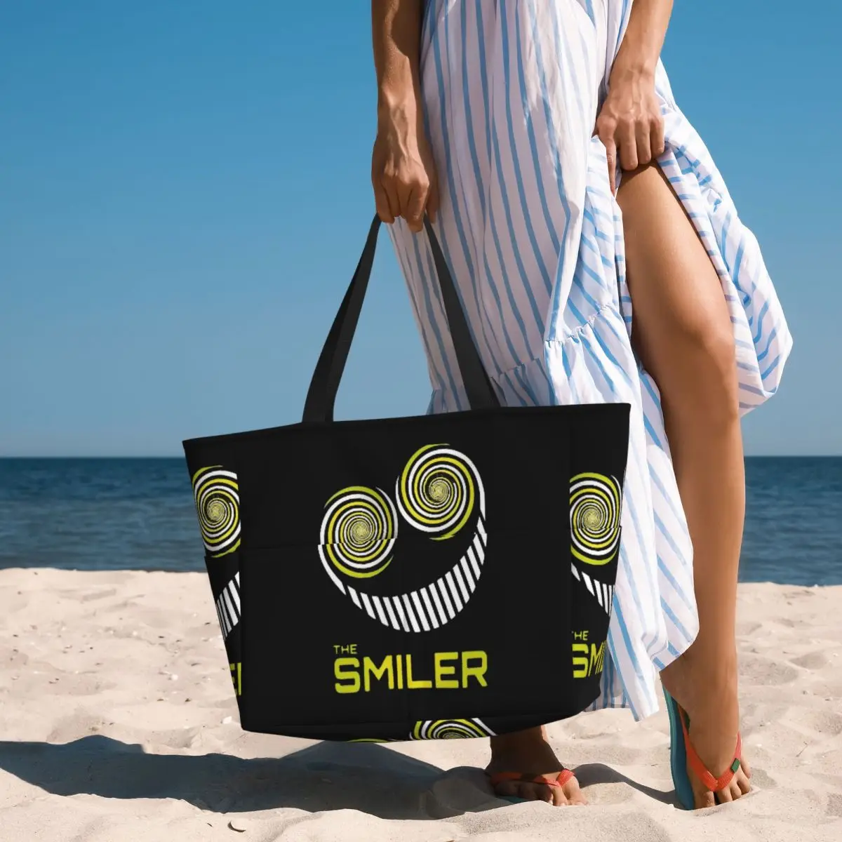 Borsa tote sportiva The Smiler - Yoga Fitness Merch recensione e prezzo