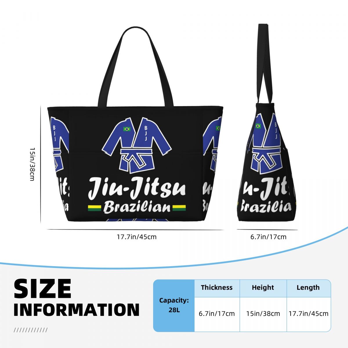 Borsa da Spiaggia per Jiu-Jits - Yoga Fitness Jiu Jitsu recensione e prezzo