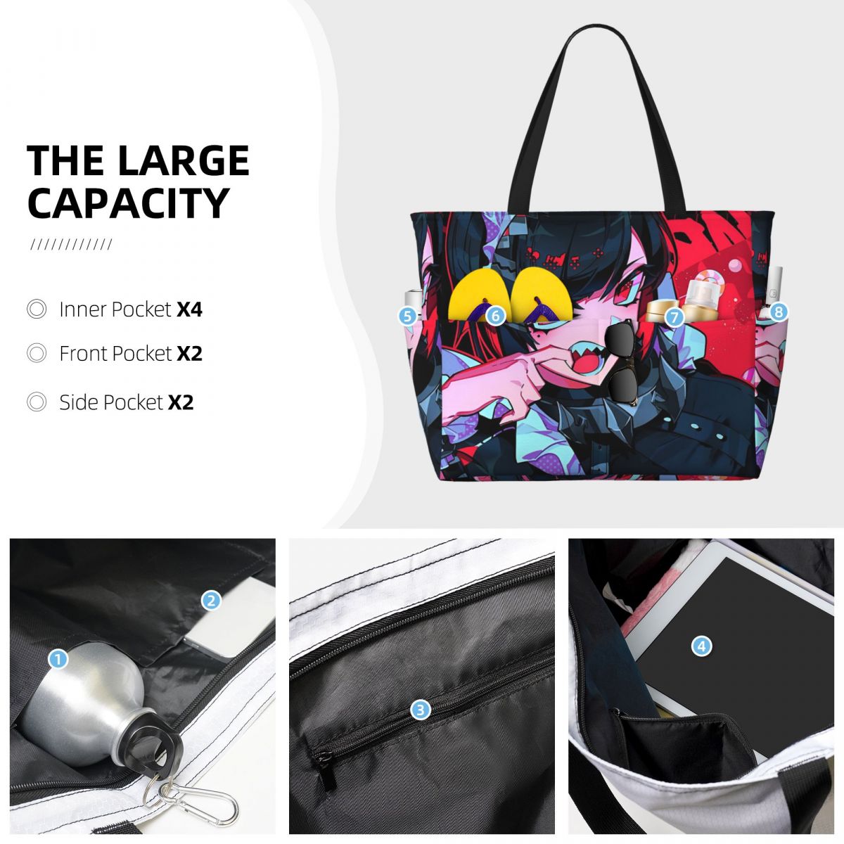 Borsa da Spiaggia Zenless Zone - Yoga Fitness Zone recensione e prezzo