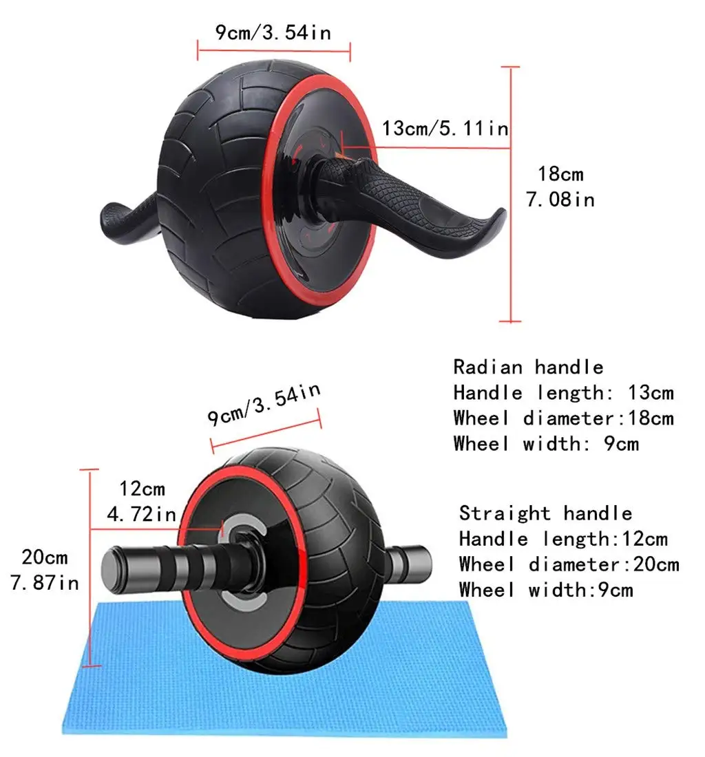 Ruota Addominale AB Wheel con  - Ab Wheel Roller recensione e prezzo
