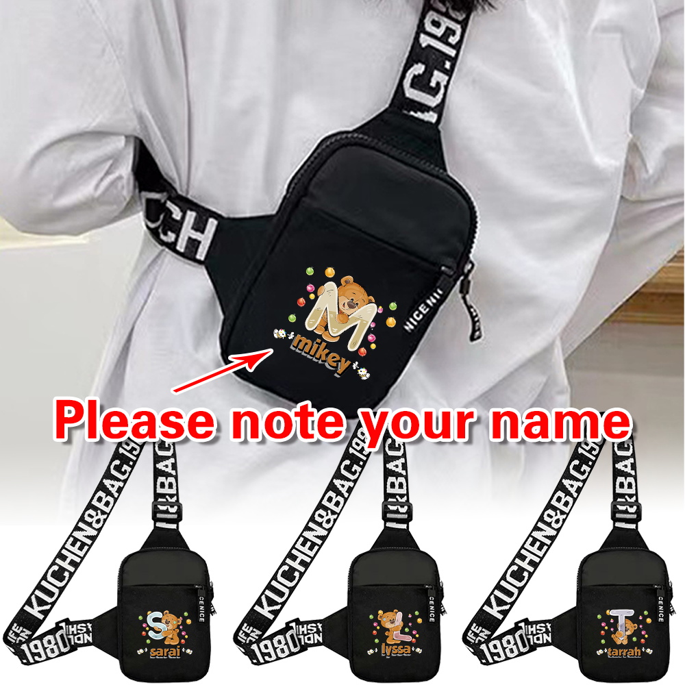 Borsa da petto personalizzata  - Yoga Fitness Name recensione e prezzo