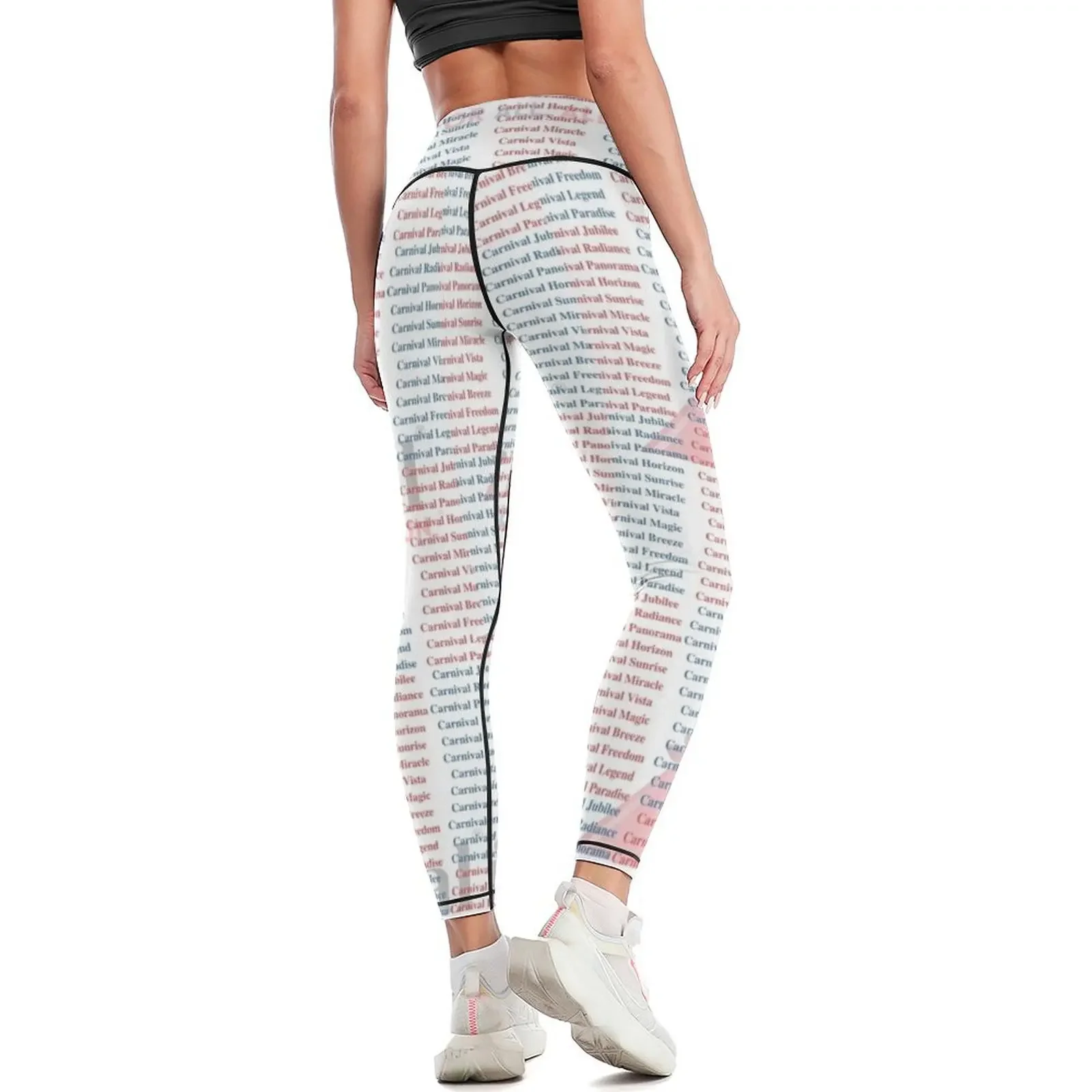 Leggings Carnival Ship Names,  - Yoga Fitness Name recensione e prezzo